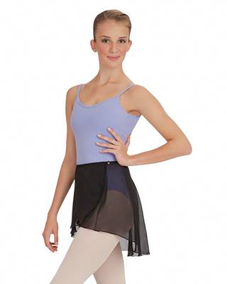Wrap-around Ballet Skirts CAPEZIO | Chiffon Wrap Skirt CAD800B