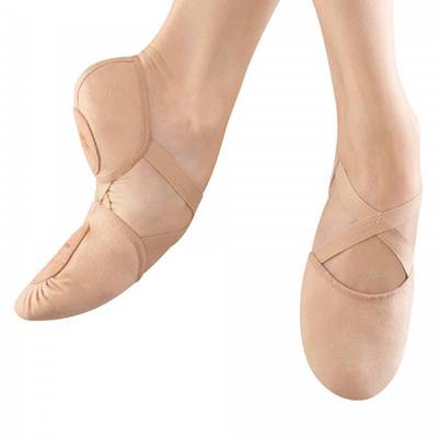 Gyakorló Cipők - Balett Cipők BLOCH | Elastosplit X Canvas C ES0251L-C