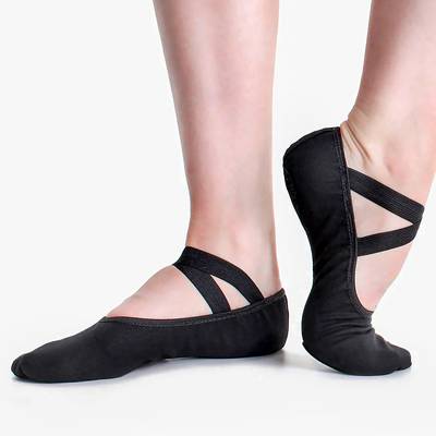 Flexibili balet SO DANCA | Brio Professional Stretch Canvas Ballet Shoe SD120Adult-D