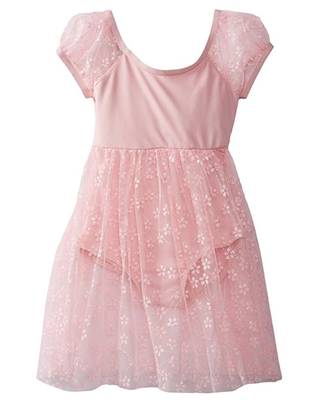 Детски Роклички за Балет CAPEZIO | Empire Puff Sleeve Dress 10126C