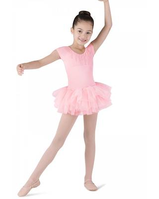 Dečije Haljine za Balet BLOCH | Heart Cut Out Cap Sleeve Tutu Dress CL8012